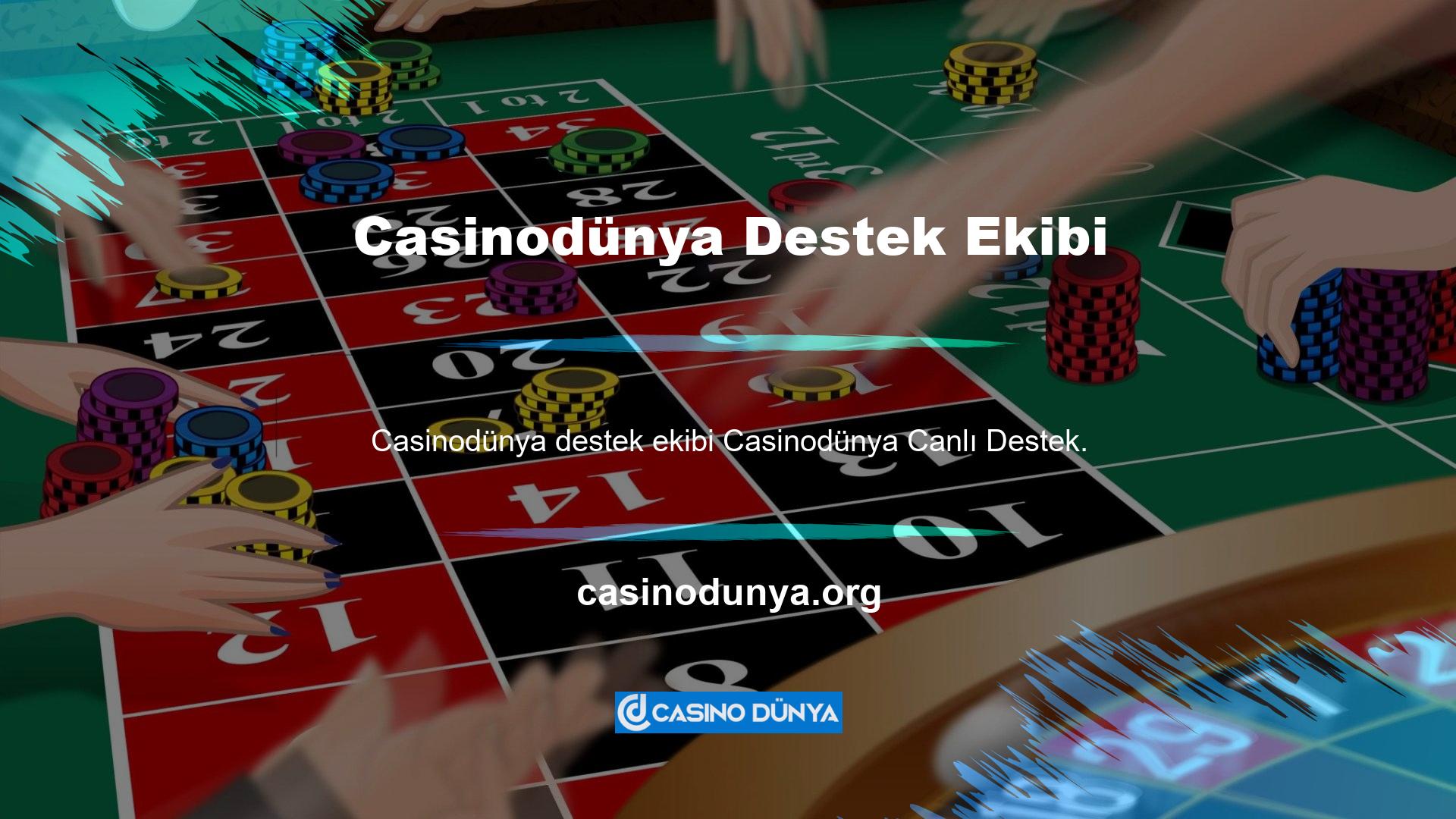 Casinodünya Live Destek Ekibi olarak, gece vardiyalarında bol miktarda boş zamanımız var ve Casinodünya giriş sitesini araştırmaya başlamak istedik