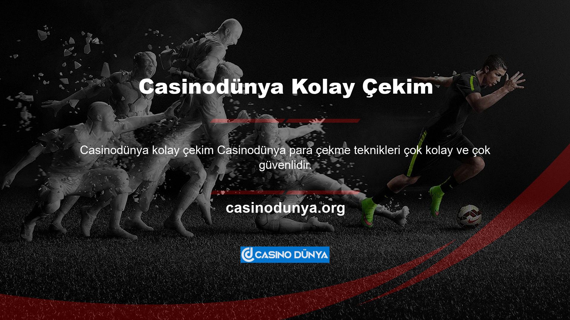 Casinodünya şifremi hatırlayamıyorum, ama yine de casino oyunları oynamaktan ve istediğim zaman kazançlarımı kolayca geri çekebiliyorum