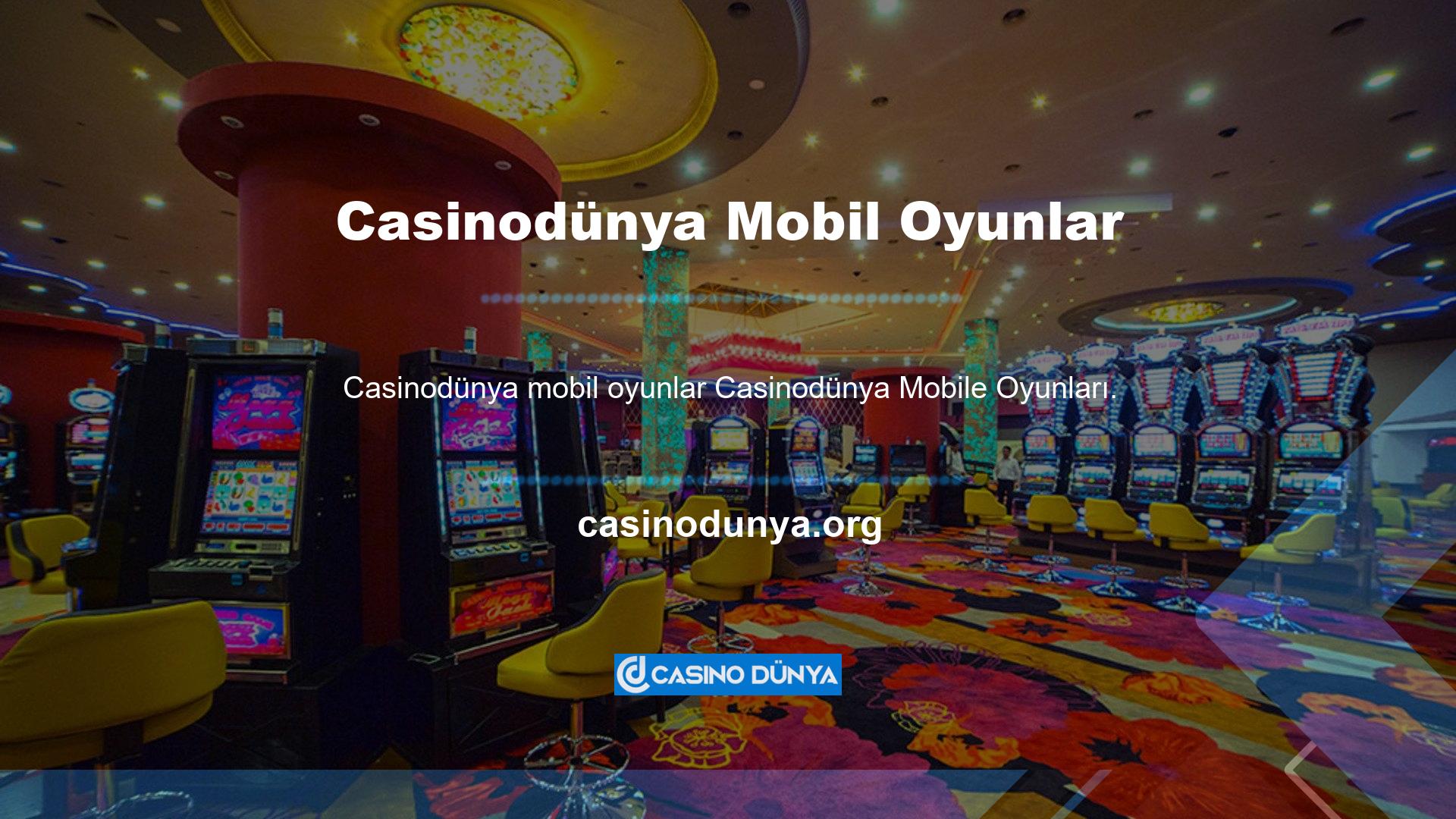 Kaydolmadan önce bazen size Casinodünya mobil oyunlar güvenilir mi?” Diye soruyoruz
